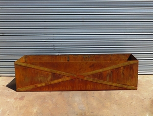 Rust - 2mtr Planter Box